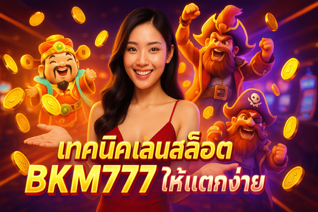 เทคนิคเล่นสล็อต BKM777 ให้แตกง่าย